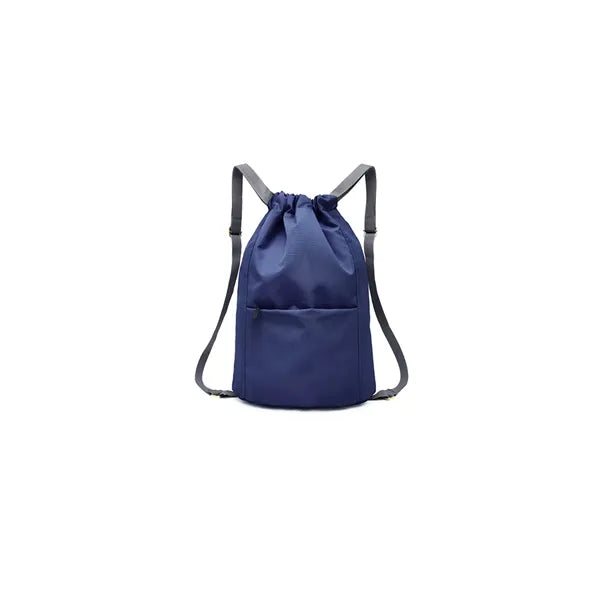 Oxford Cloth Backpack - Lightweight Drawstring Travel Should