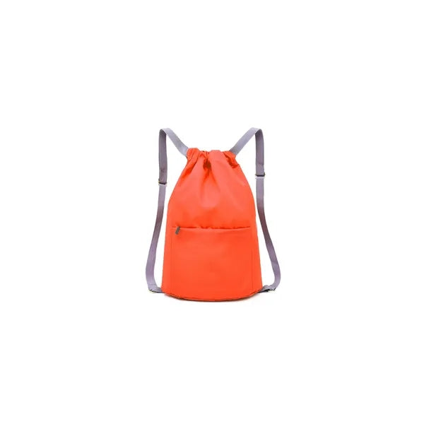 Oxford Cloth Backpack - Lightweight Drawstring Travel Should
