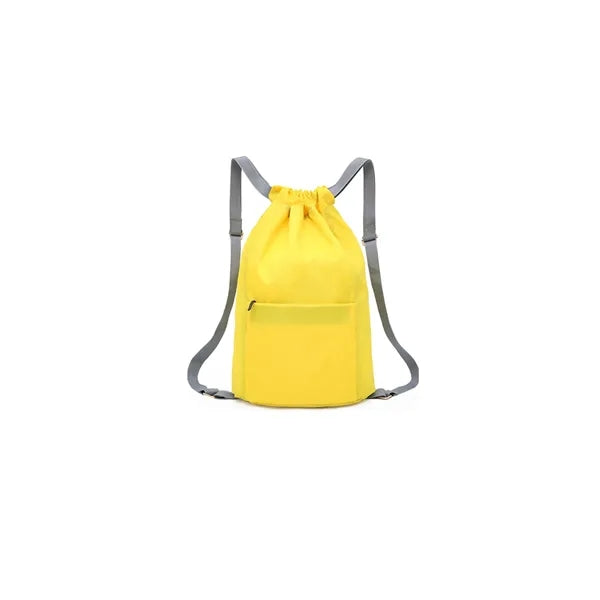 Oxford Cloth Backpack - Lightweight Drawstring Travel Should