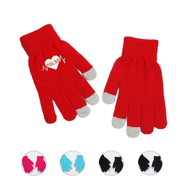 Touchscreen Stretch Knitted Gloves