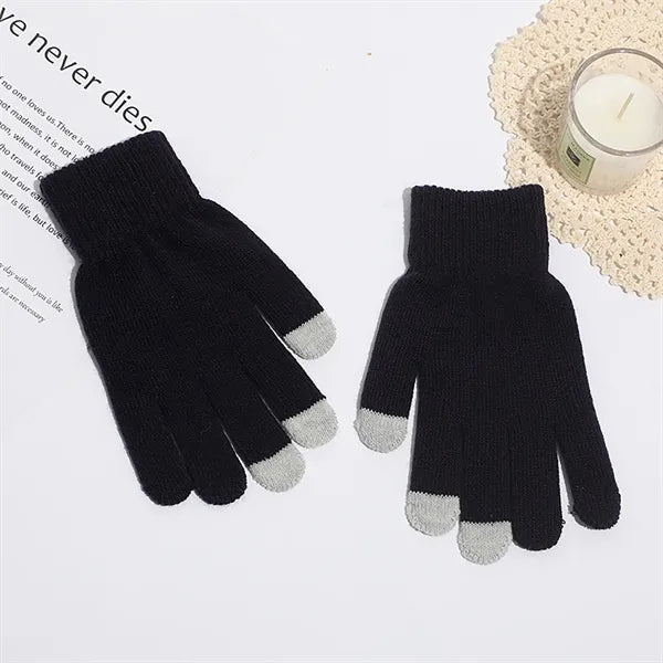 Touchscreen Stretch Knitted Gloves