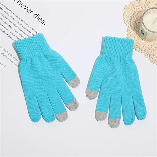 Touchscreen Stretch Knitted Gloves