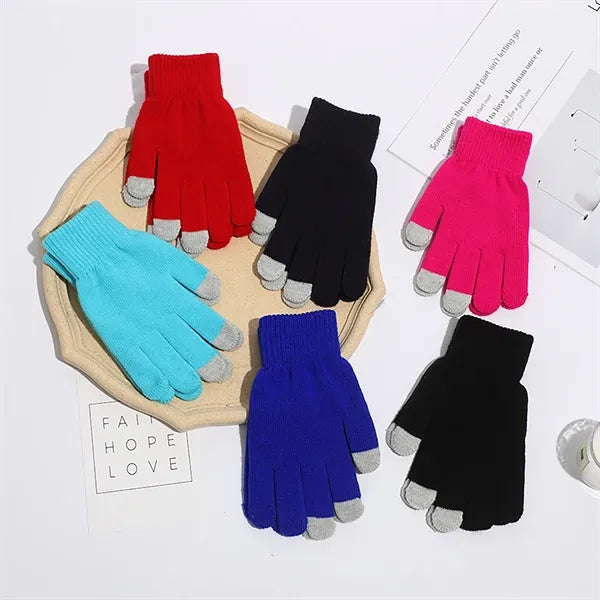 Touchscreen Stretch Knitted Gloves