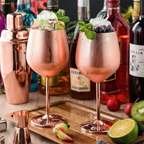 18oz Single-layer Stainless Steel Cocktail Glass for Party