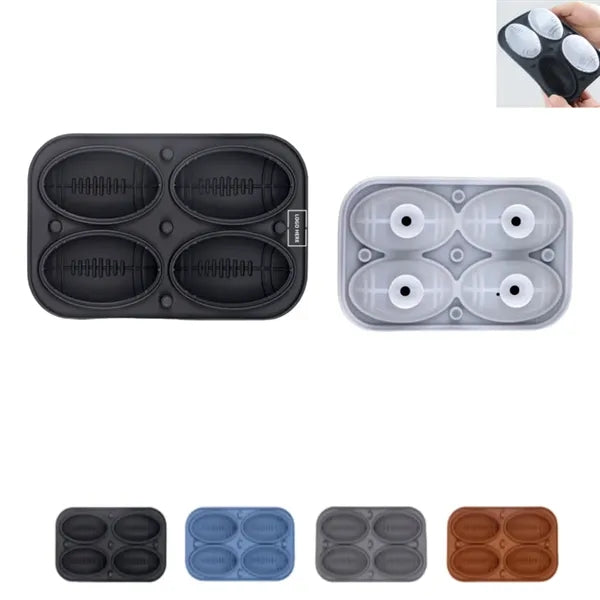Silicone Ice Mold - Football Shaped