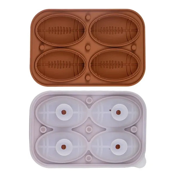 Silicone Ice Mold - Football Shaped