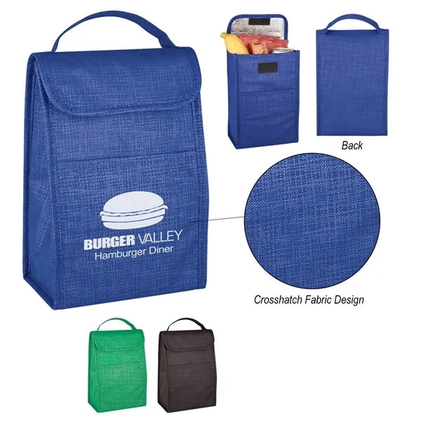 Crosshatch Lunch Bag
