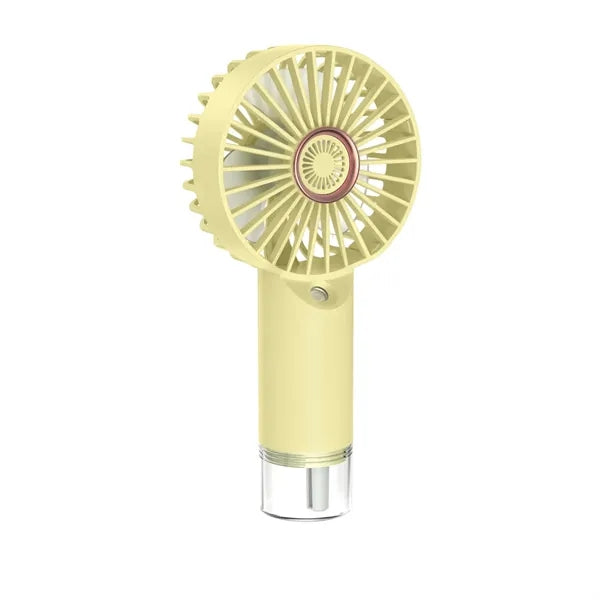 Handheld mini misting fan
