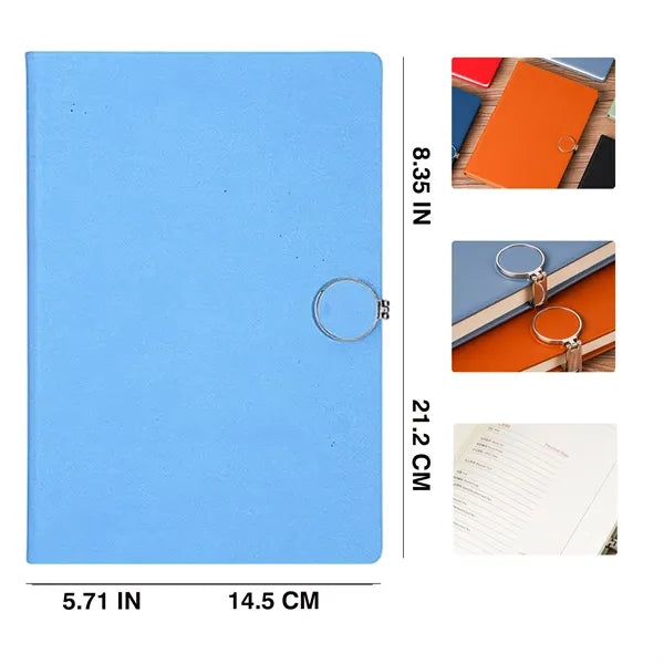A5 snap-button notebook