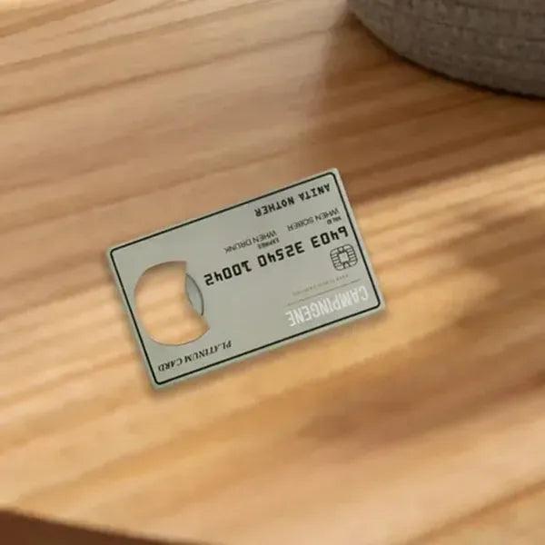 Platinum Card Bottle Openers