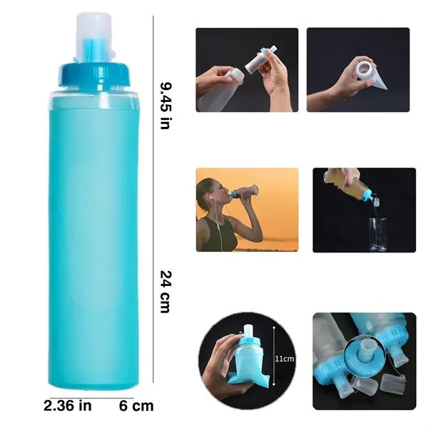 400ML collapsible soft water pouch