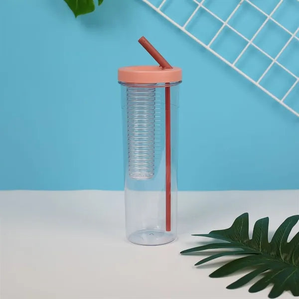 24OZ Summer Drink Fruit Separation Cup