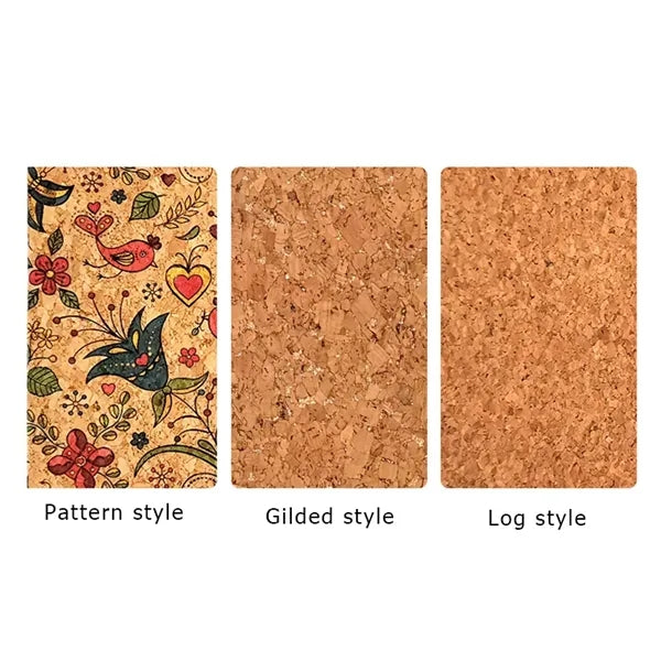A5 Cork Cover Notepad Notebook