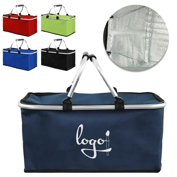 Foldable Outdoor Picnic Basket