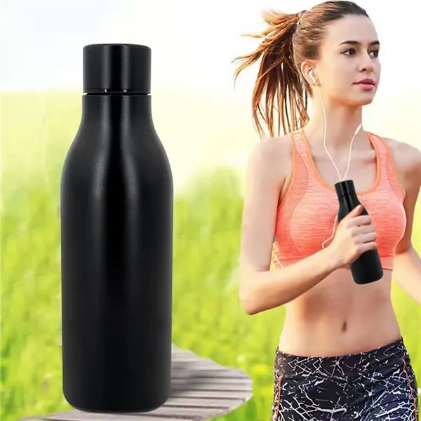 20oz Stainless Steel Insulated Water Bottle Handheld Car Cup