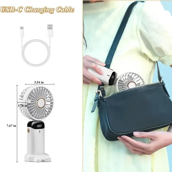 Battery Operated Fan with Base