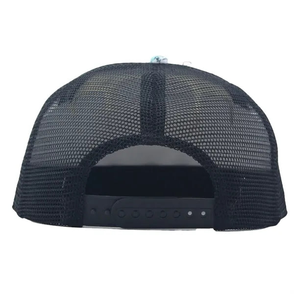 Flat Back mMesh 3D Embroidered Hip-Hop Hat
