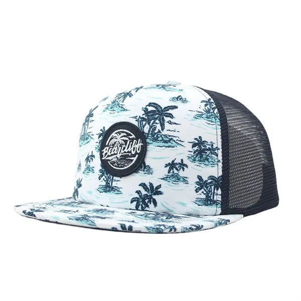 Flat Back mMesh 3D Embroidered Hip-Hop Hat