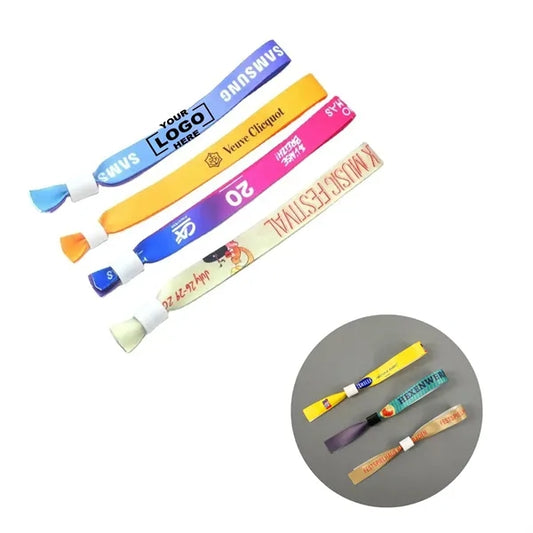 Full Color Dye Sublimation Fabric Wristband