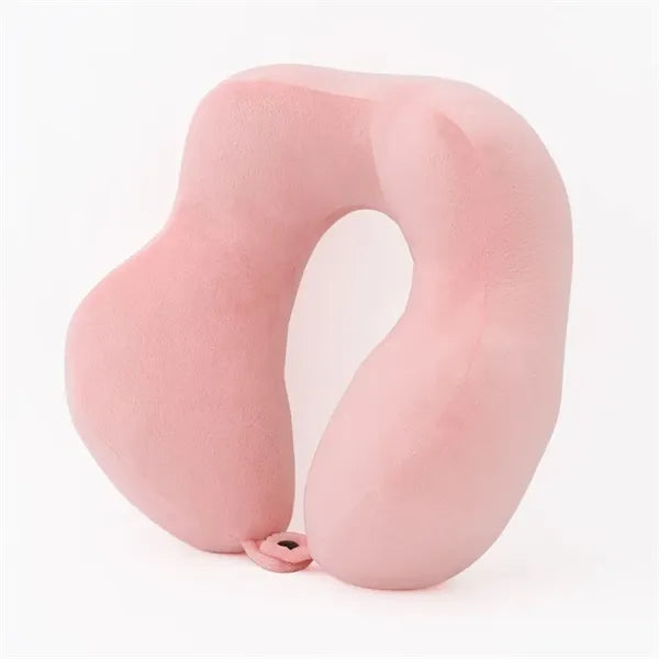 Premium U-ShapTravel Neck Pillow - Memory Foam & Crystal