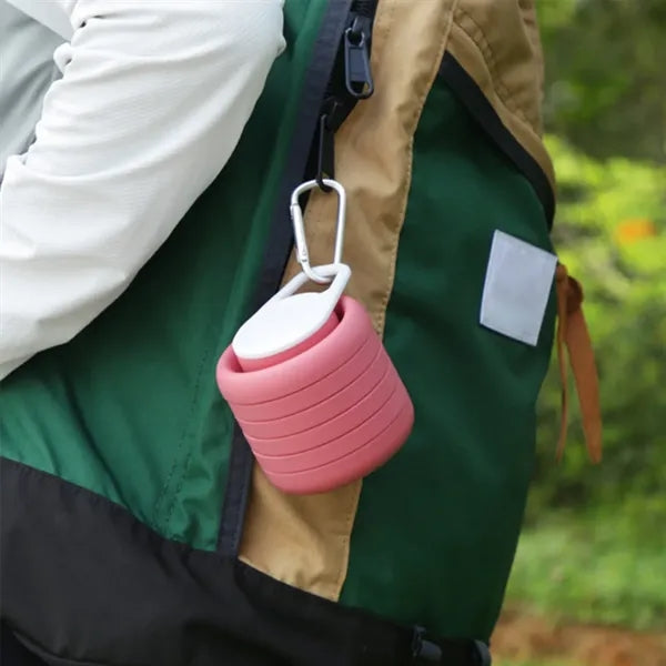 Food Grade Silicone Portable Leak Proof Water Bottle