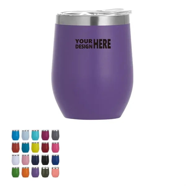 12oz Eggshell Stainless Steel Double Layer Vacuum Cup