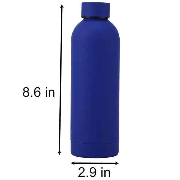17oz 304 Stainless Steel Sports Frosted Thermos Cup Bottle