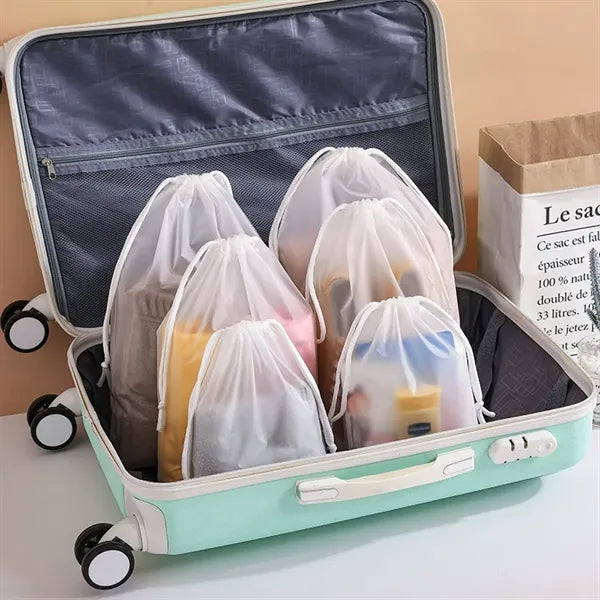 Portable Drawstring Storage Travel Bag