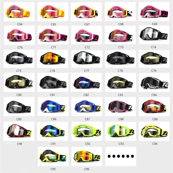 Off-Road Cycling and Ski Goggles