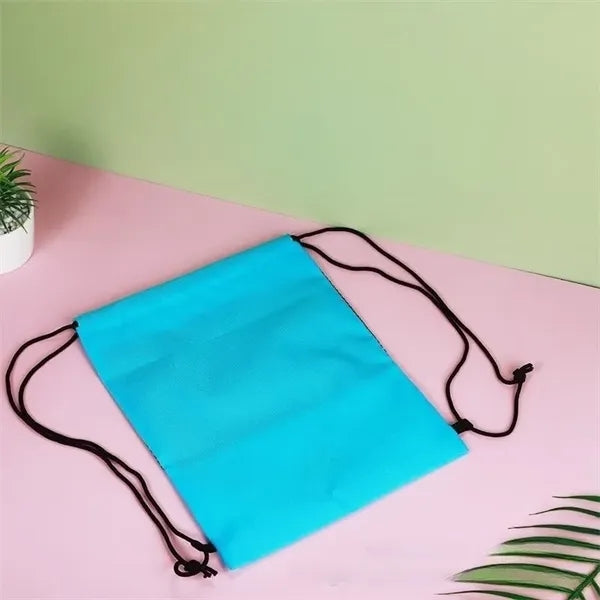 Mesh Drawstring Sports Backpack