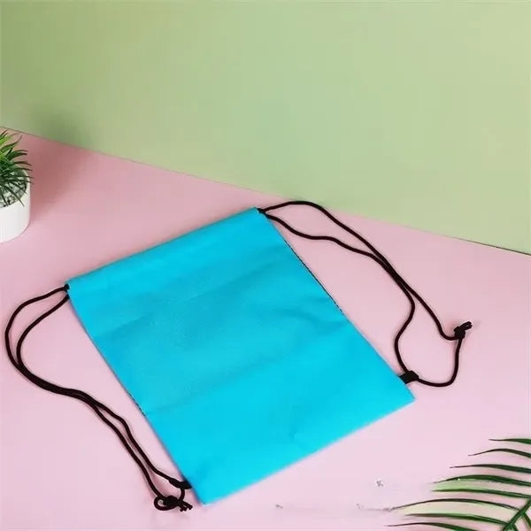 Mesh Drawstring Sports Backpack