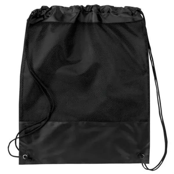 Mesh Drawstring Sports Backpack