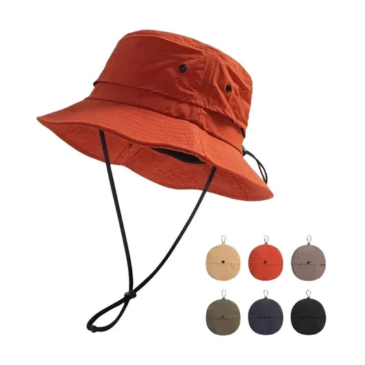 Unisex Lightweight Breathable Polyester Sun Bucket Hat