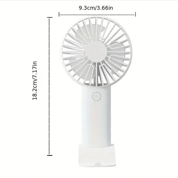 Customised Mini Portable Fan With USB Rechargeable