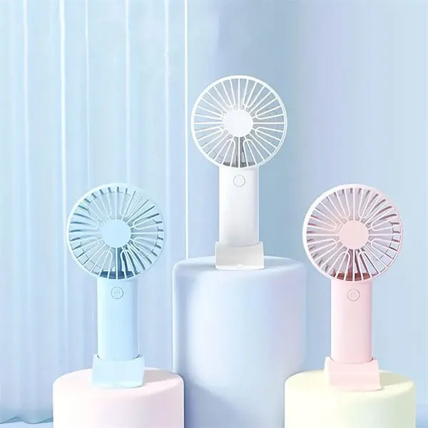 Customised Mini Portable Fan With USB Rechargeable