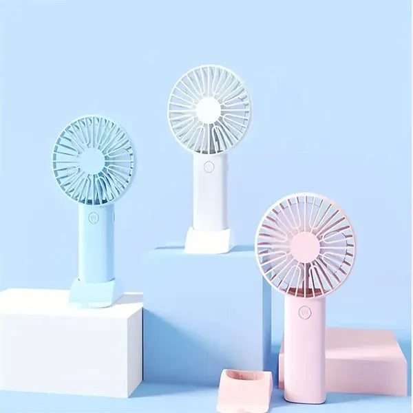 Customised Mini Portable Fan With USB Rechargeable