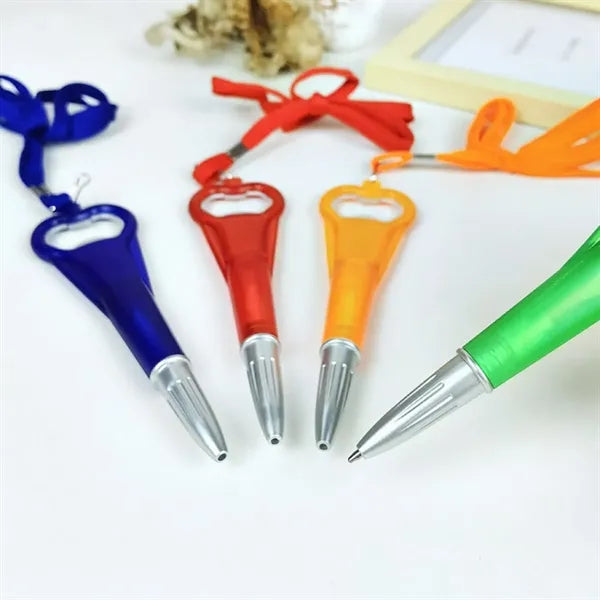 Bottle Opener Ballpoint Pen