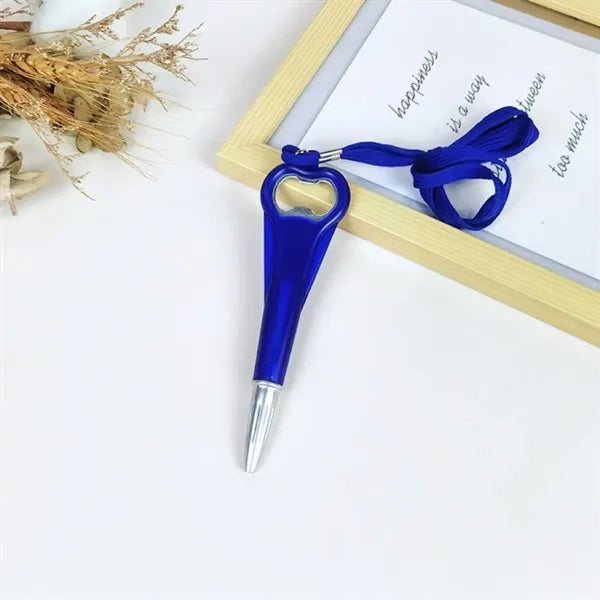 Bottle Opener Ballpoint Pen