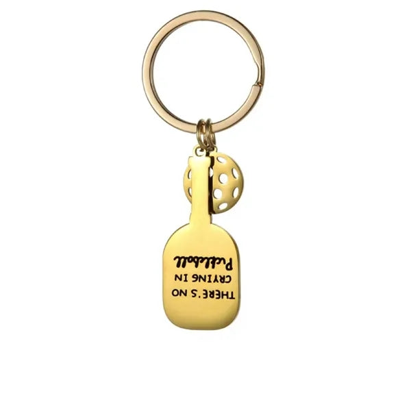 Pickleball Paddle Keychain