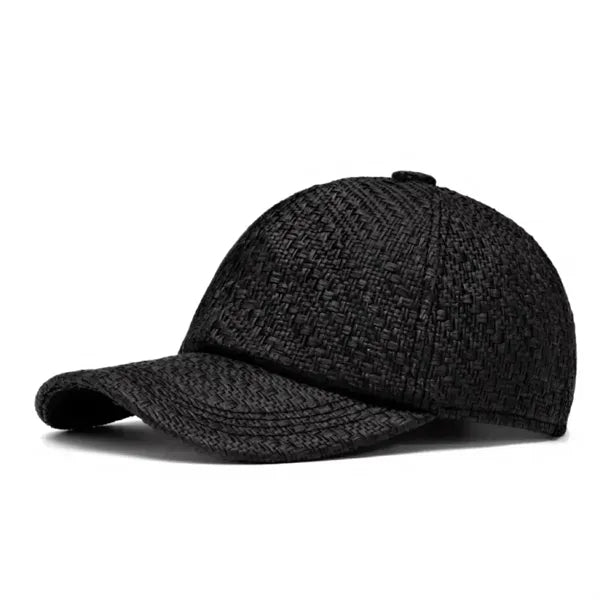Straw Baseball Cap