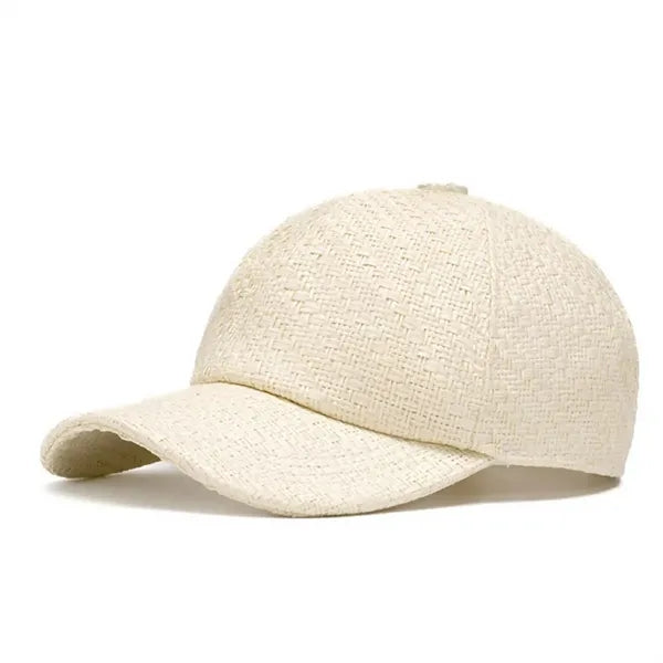 Straw Baseball Cap