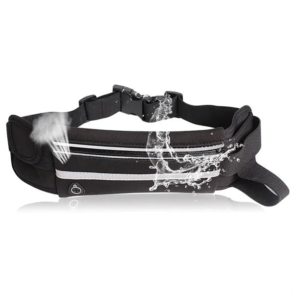 Adjustable Running Waistband Reflective Strip Large Capacity