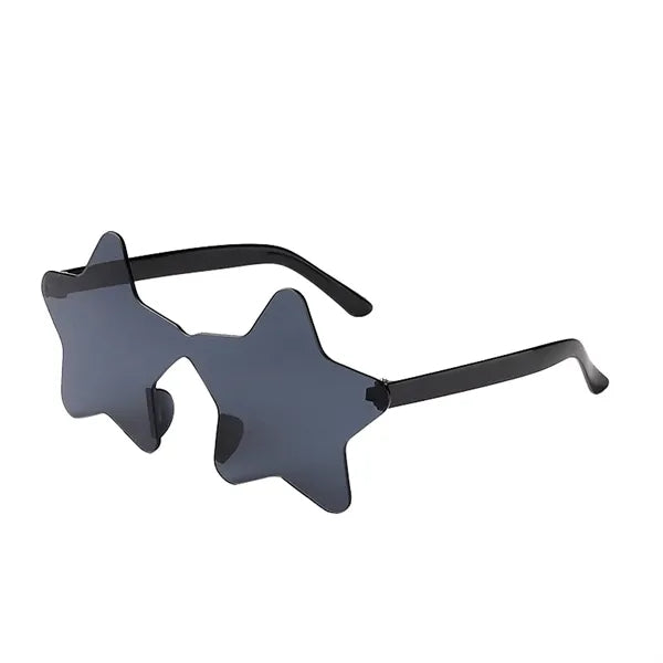 Rimless Star Shaped Sunglasses