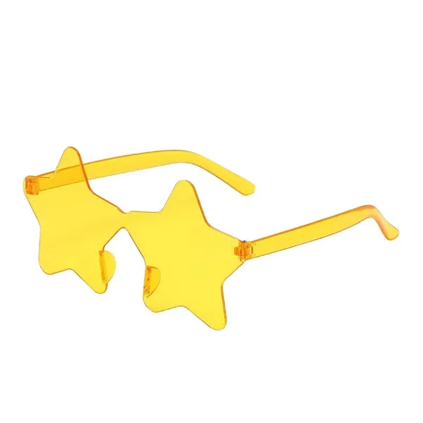 Rimless Star Shaped Sunglasses