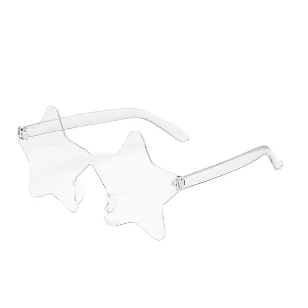 Rimless Star Shaped Sunglasses