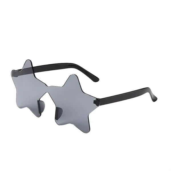 Rimless Star Shaped Sunglasses