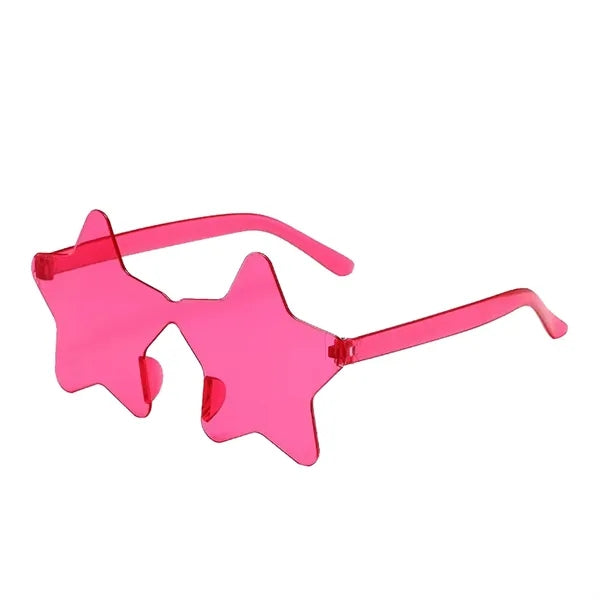 Rimless Star Shaped Sunglasses