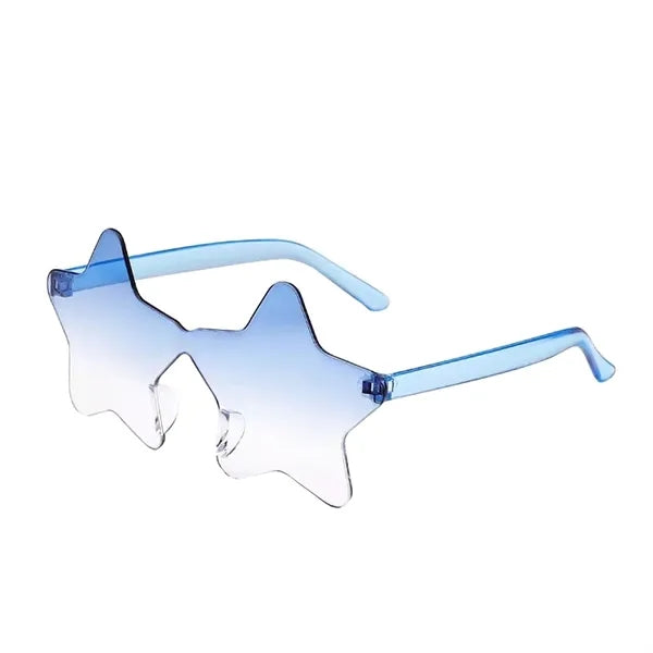 Rimless Star Shaped Sunglasses