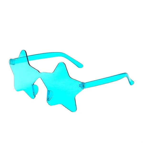 Rimless Star Shaped Sunglasses