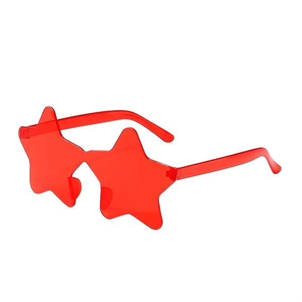 Rimless Star Shaped Sunglasses